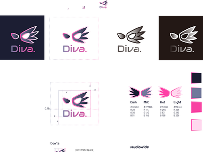 Logo Diva design logo