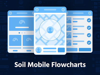 Soil Mobile Flowcharts digital goods flowchart mobile sketch xd