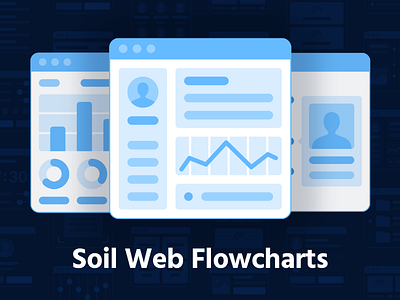 Soil Web Flowcharts design digital goods flowchart prototyping site map sketch template ui ux web xd