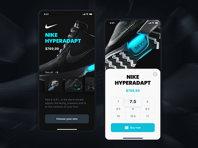 Nike app design fasion mobile nike app redesign user experience user interface