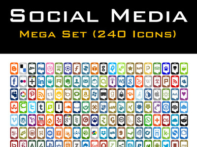 Social Media Icons icon design social media social media icon design social media icons