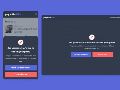 paywithskills | modal