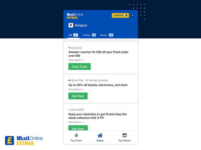 Voucher Code designs, themes, templates and downloadable graphic