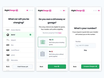 Rightcharge | Onboarding