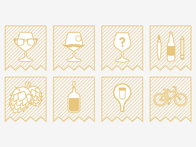 Craft Beer Icons for Holiday Gift Guide