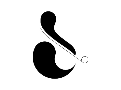 Per Se Project 5 adobe illustrator ampersand black and white illustrator