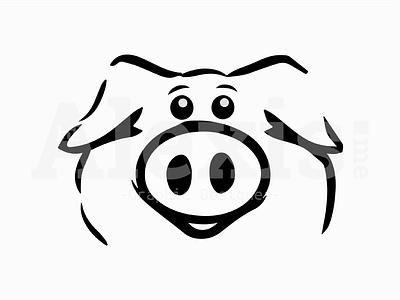 logo - pig designer graphic designer logo