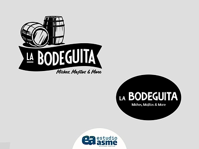 La Bodegita ¡2 propuestas! advertising afiche branding design designer diseñador grafico estudio asme graphic designer icon illustration logo mark mock up shop design typography ux vector web website