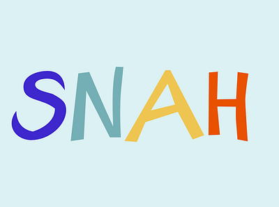 SNAH Free Font design download download free font font free typography