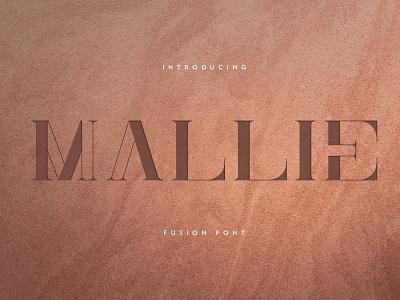 Mallie Free Font design download download free font font free serif typography