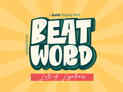 Beat Word Free Font