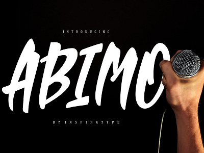 Abimo Free Font download download free font font free handwritten handwritten font logo script typography