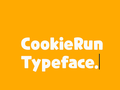 CookieRun Free Font