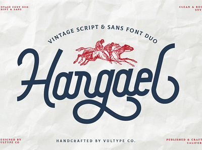 Hargael Free Font download download free font font free handwritten font script typography