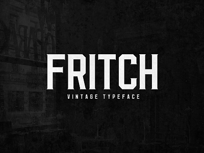 Fritch Free Font download download free font font free typography