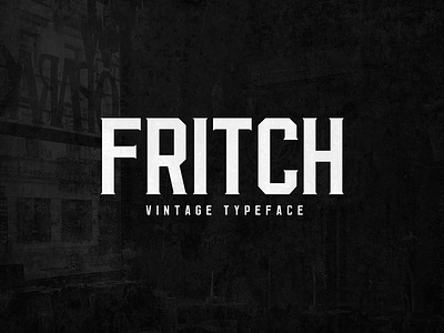 Fritch Free Font