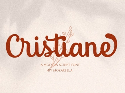 Cristiane Free Font