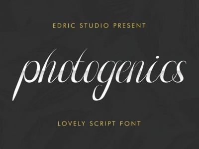 Photogenics Free Font design download download free font font free handwritten handwritten font script typography