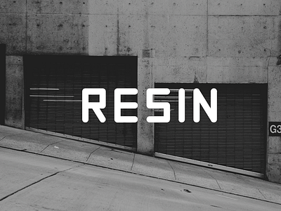 RESIN Free Font