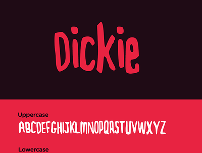Dickie Free Font design download download free font free script typography