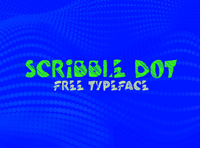 SCRIBBLE DOT free font download download free font font free typography