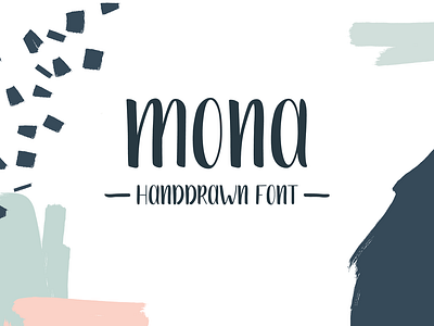 Mona Free Handdrawn Font download download free font font free handwritten font typography