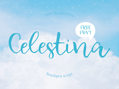 Celestina Free Font download download free font font free script typography
