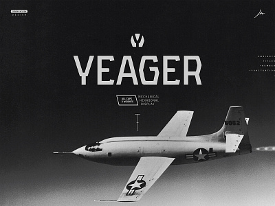 Yeager Free Typeface design download download free font font free sans serif typography