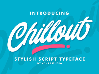 Chillout Free Font design download download free font font free handwritten script typography