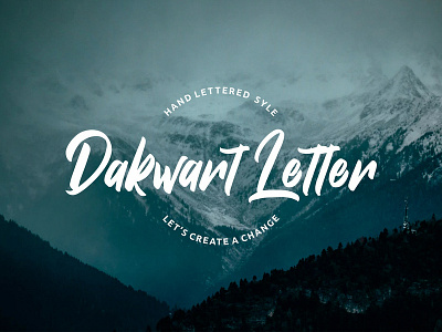 Dakwart Letter Free Font download download free font font free handwritten handwritten font script