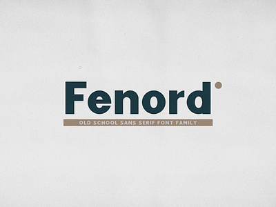 Fenord Free Font download download free font font free typography