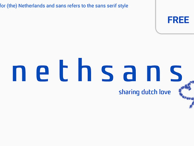 Nethsans Free Font download download free font font free nethsans