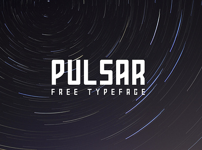 PULSAR Free Font download download free font font free