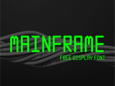 Mainframe Free Font