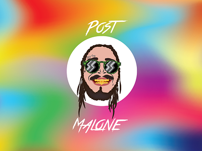 Post Malone Stamp