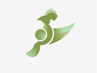 hod hod bird green logo