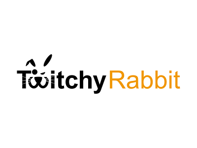 Twitchy Rabbit8x6 abstract athens ga design logo logos thirtylogos