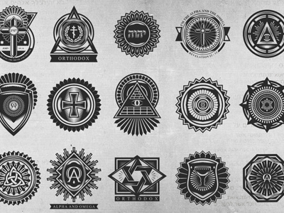 Church Ornament Badges