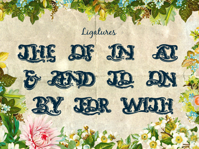 Neverland Ligatures ardianradityo axr display font foundry letterhead ligatures retro tsvcreative type typeface vintage