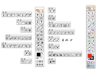 Illustrator Toolbar adobe icons illustrator jorge toolbar