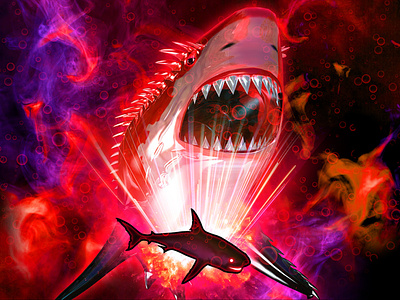 Red Shark (Isonade) blobbiemundo blobbies card crowdfunding crowdfunding campaign fish jorge kickstarter monster mythical creature peru shark tcg