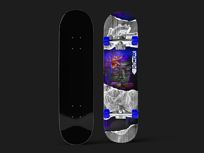 Skateboard Design art design illustration photoshop skateboard