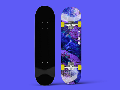 Skateboard Design art collage art design illustration photoshop skateboard