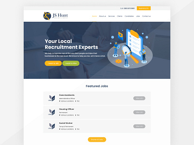 Job Finder Landing Page