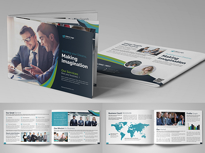 Corporate Brochure brochure corporate design flyer leaflet multipurpose print prospectus report trifold web design