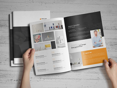 Portfolio Brochure Design by Nure Alam Jabin on Dribbble