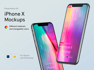 50+ Free iPhone X Mockup Collection [2018] by the designz on Dribbble