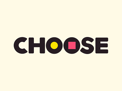 CHOOSE - Simple logo concept