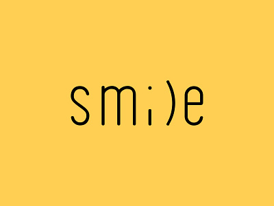 Smile textual logo concept branddesigner branding concept concept design design designer flat font icon illustration letter logo logoconcept logodesign simple smile text type typeface typography