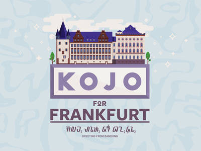 Kojo For Frankfurt aksara sunda design frankfurt kojo